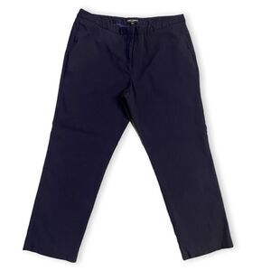 Mario Serrani Chino Tapered Stretchy Business Career Ankle Pants